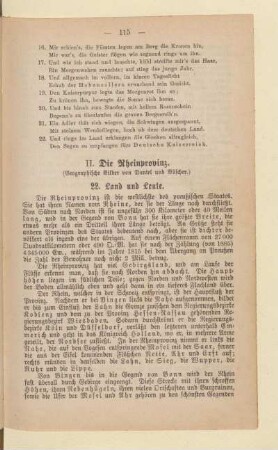 II. Die Rheinprovinz