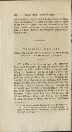 Siebentes Capitel. Reichsvorsteherschaft Sten Sture's des Jüngern und Thronbesteigung Christiern's II. oder des Tyrannen, 1513-1520.