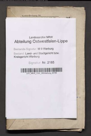 Erblasser: Schulze, Joseph: