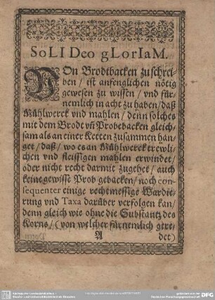 SoLI Deo gLorIaM.