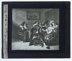 Palamedesz, Musizierende Gesellschaft (Brüssel KMSK 2837)
