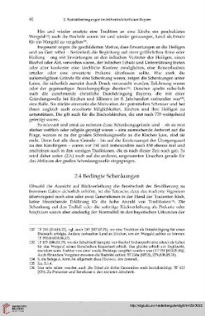 2.4 Bedingte Schenkungen