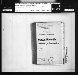 Tätigkeitsberichte des Landesamts für Denkmalpflege