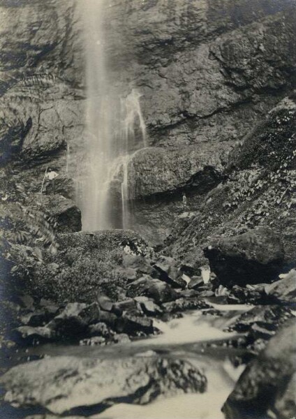 "Fautaua Waterfall, Tahiti"