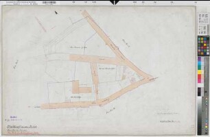 Recklinghausen, Stadt und Ksp. (Recklinghausen), Zusammenlegung Recklinghausen, Urkarte II Recklinghausen Stadt Flur 12, Flur 8