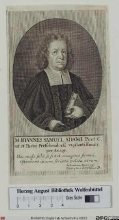 Bildnis Johann Samuel Adami