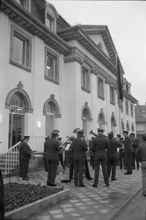 Einweihung des renovierten und umgebauten Postamts Karlsruhe-Durlach in der Gritznerstraße 8