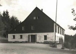 Altenberg-Geising. Schullandheim. Südseite mit Haupteingang