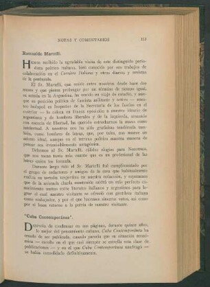 "Cuba contemporánea"