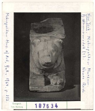 New York. Bildhauermodell (Neues Reich). Metropolitan Museum