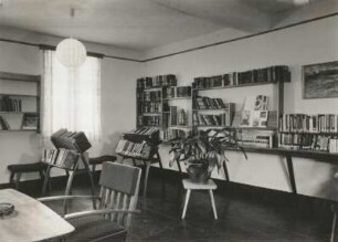 Heubach, Gemeindebibliothek, Inneres, Ausleihraum