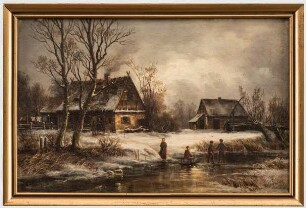 Violet gen. Chevalier, Bertha: Winterlandschaft im Spreewald