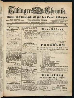 717-736, 1. September (Nro. 169) - 6. September (Nro. 173)