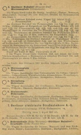 7. Berliner elektrische Straßenbahnen A.-G.