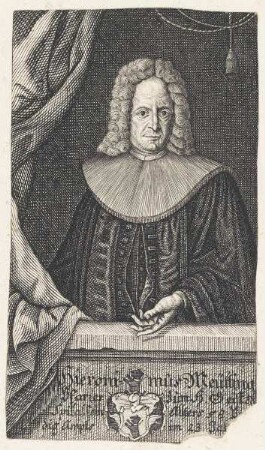Bildnis des Hieronimus Meutting