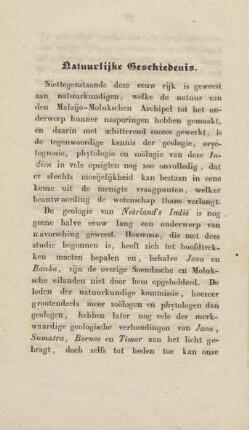 Natuurlijke geschiedenis
