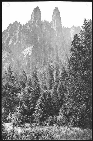 Yosemite. Cathedral Spires, Yosemite, Cal.