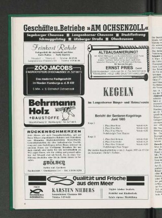 Kegeln