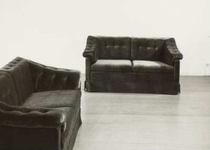 Sofa (Zweisitzer) (Modell 3718) : Zwei Sofas (Zweisitzer)