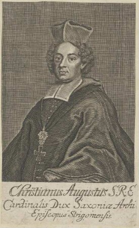 Bildnis des Christian August, Herzog von Sachsen-Zeitz