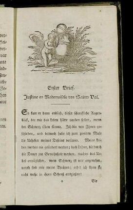 Erster Brief. - Fünfter Brief.