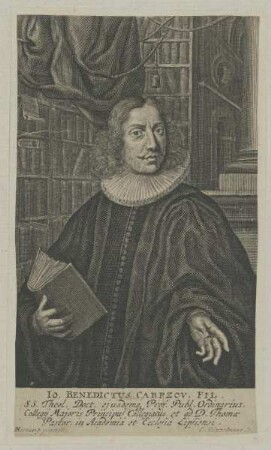Bildnis des Io. Benedictus Carpzov