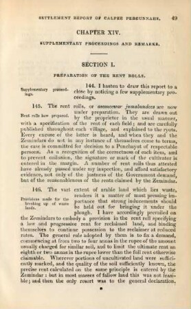 Chapter XIV. Supplementary proceedings and remarks