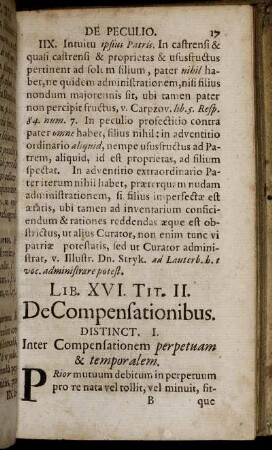Lib. XVI. Tit. II. - Tit. III.