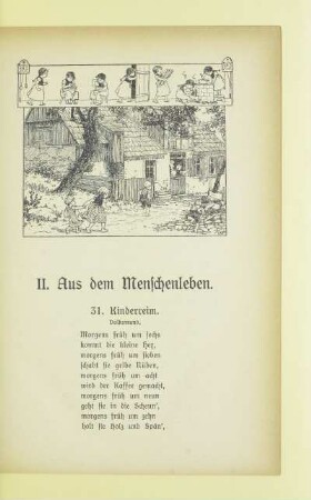 II. Aus dem Menschenleben