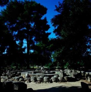 Olympia. Philippeion im Nordwesten der Altis