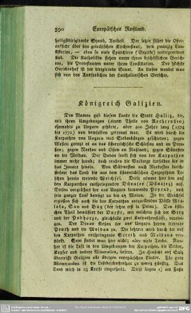 Königreich Galizien