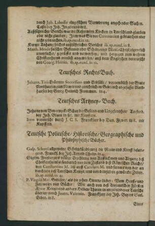 Teutsches Artzney-Buch.