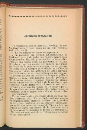Crónicas italianas