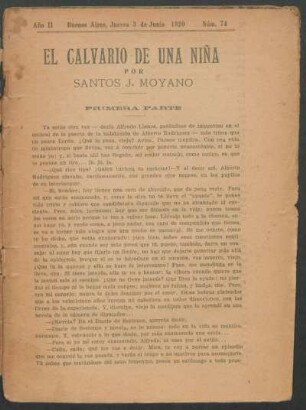 El calvario de una niña - Primera parte