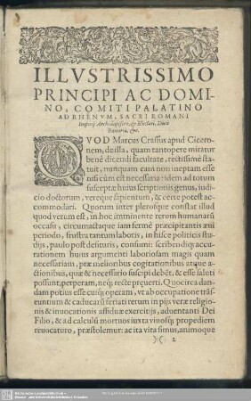 Epistola Nuncupatoria