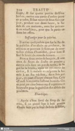 Suffumige pour la poitrine