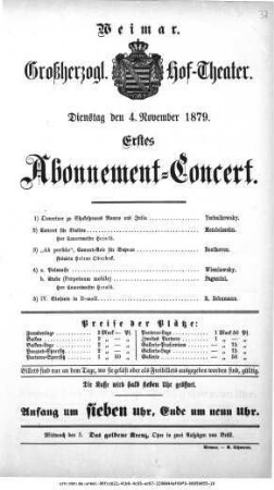 Abonnement=Concert