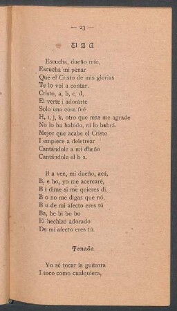 Tonada
