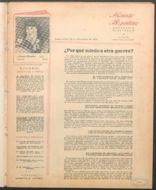 ¿Por qué miedo a otra guerra?