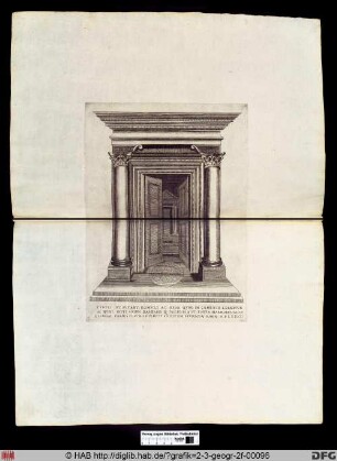 Portal eines Tempels.
