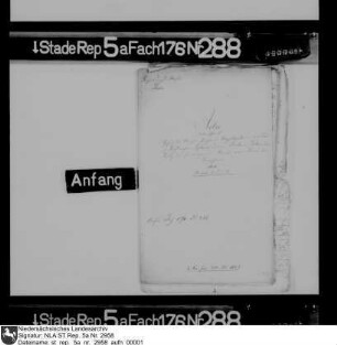 Gesuch des Akzisepächters Adolf von Angelbeck in der Börde Heeslingen, Gyhum und im Flecken Zeven um Schutz bei Erhebung der Akzise von Bier und Broyhan