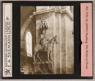 Bamberg: Dom, Bamberger Reiter (Seestern-Nr. 29477, Reihe AK VIII, 16)