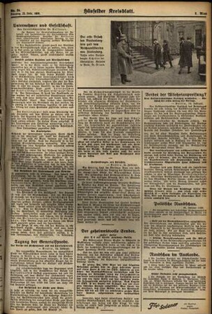Zweite Ausgabe vom Dienstag, den 25. Februar 1930.