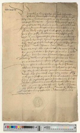 Präsentation an Propst Jacob Schomaker für eine Vikarie am Simon- und Judas Altar der Nicolaikapelle [lat].