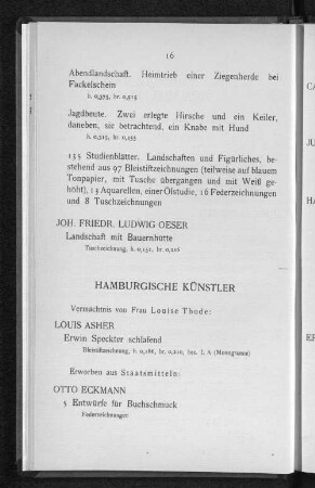 Hamburgische Künstler
