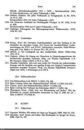 22.5 Liederbücher