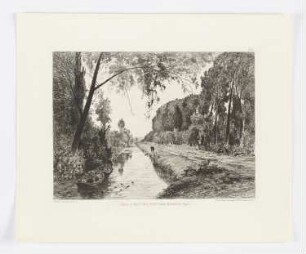 Canal Saint Martin à Pont Saint Maxence (Oise)