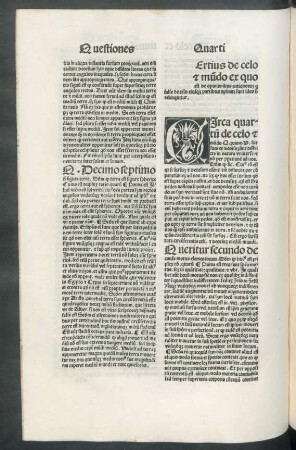 Circa quartum de celo et mundo ...