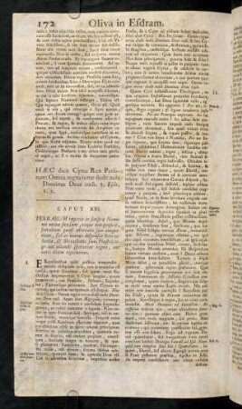 172-181, Caput XXI