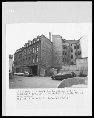 Wohnhaus — Vorderhaus